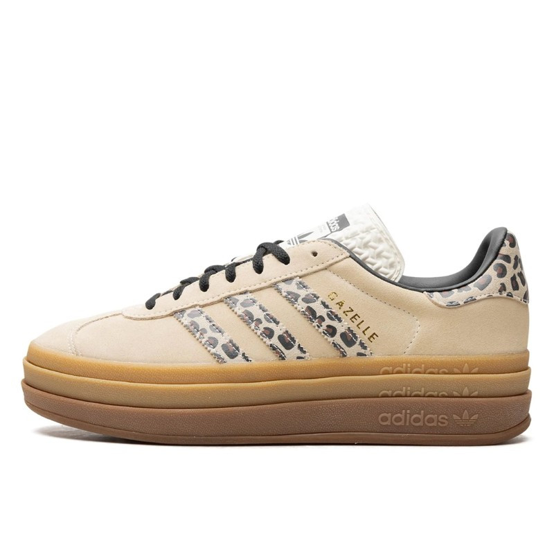 Adidas Gazelle Bold Cream Black Leopard - 1