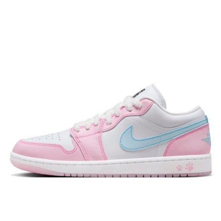 Air Jordan 1 Low SE Paw Print Pink Foam - 1