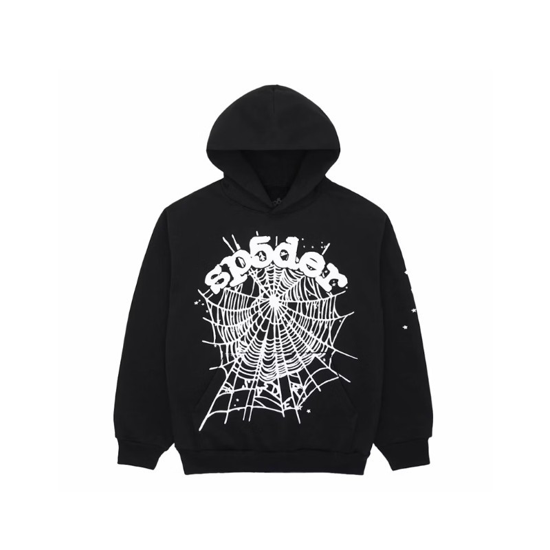 Hoodie Sp5der OG Web Black - 1