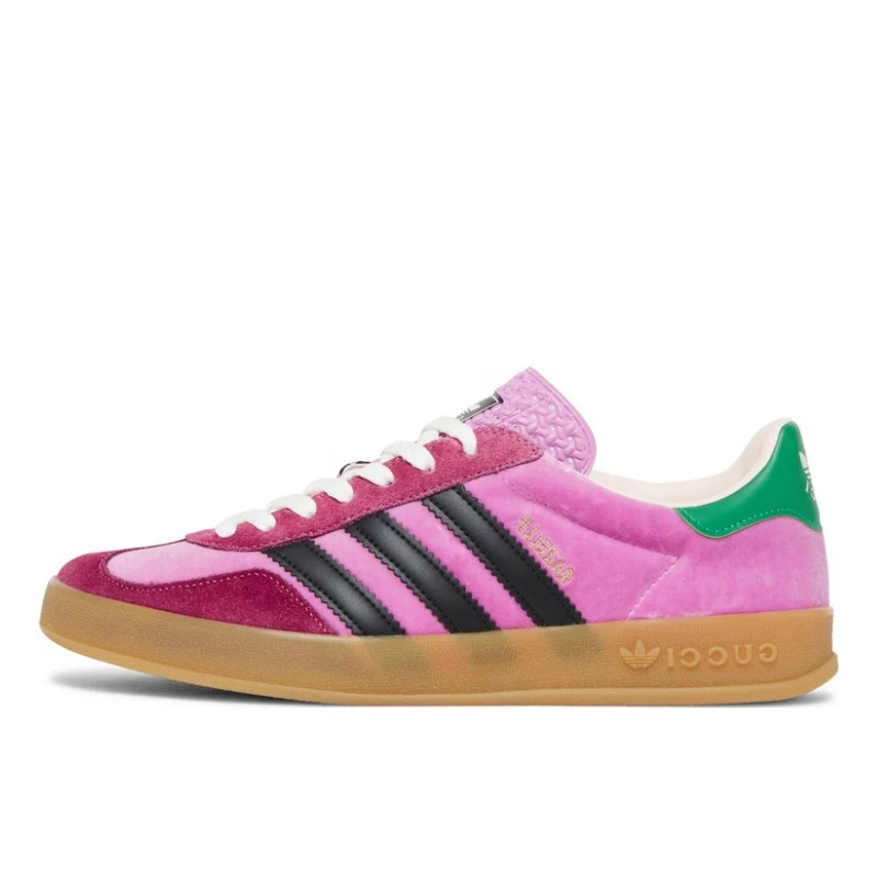 adidas Gazelle Gucci Pink, vue de côté