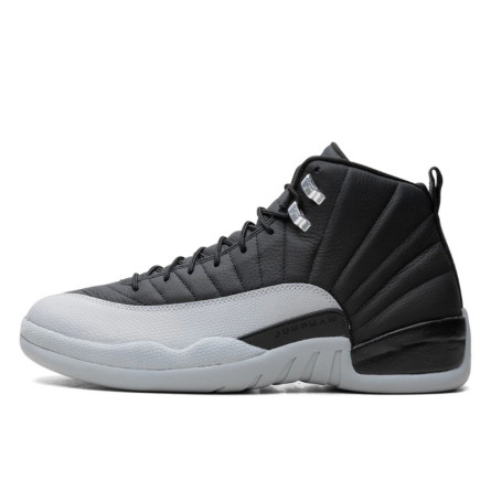 Air Jordan 12 Retro Black Wolf Grey - 1