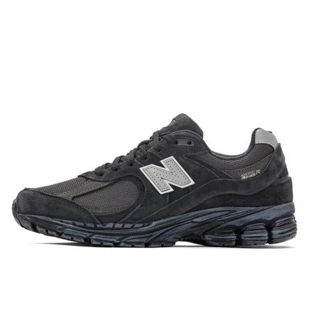 スニーカー New Balance 2002R Black Dark Grey White New Balance 2002R Black Dark Grey White Standard (D) US M
