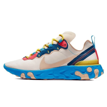 React Element 55 Tan Blue Red--BQ2728-201-Limited Resell 
