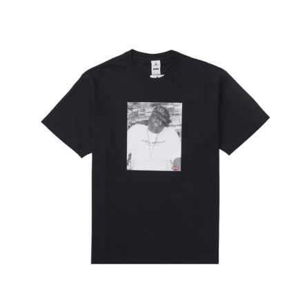 Supreme Jordan Biggie S/S T-shirt Black - 1