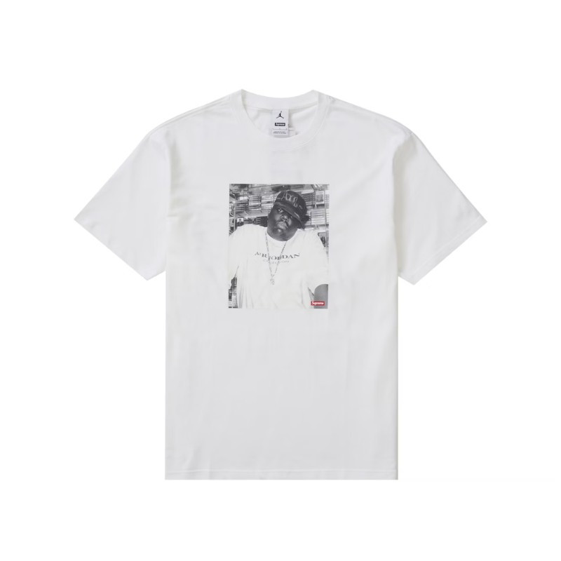 Supreme Jordan Biggie S/S T-shirt White - 1