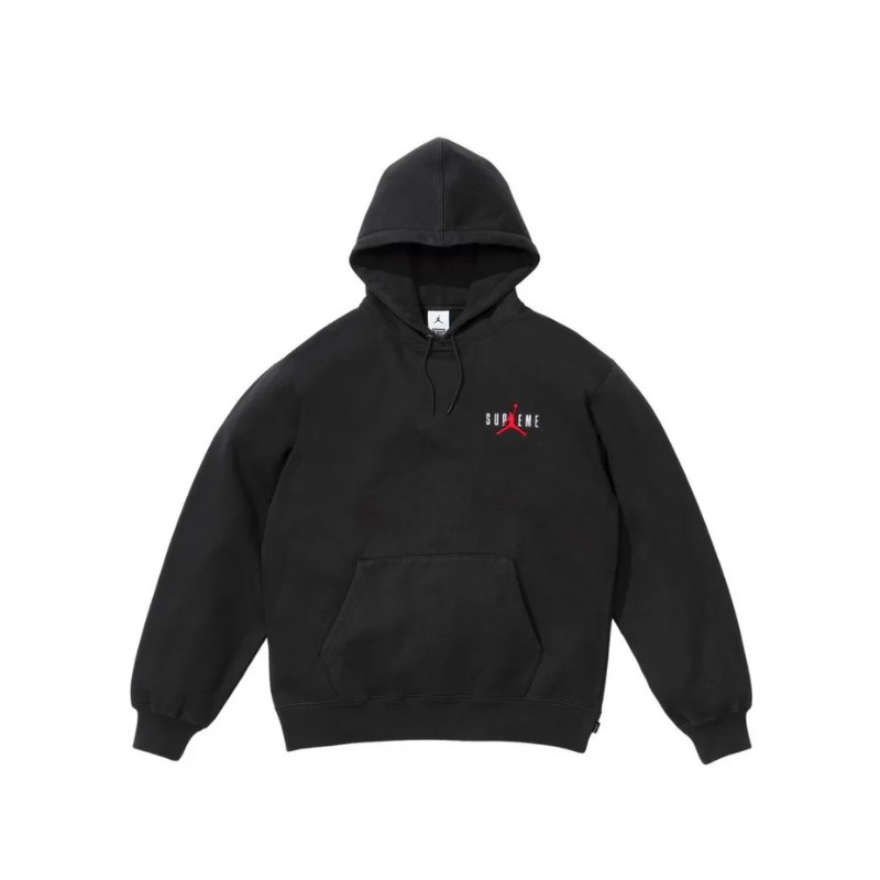 Supreme Jordan Hoodie FW24 Black - 1