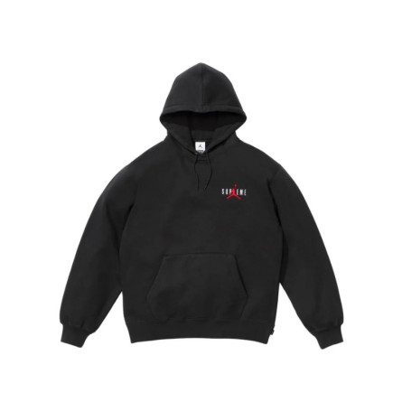 Supreme Jordan Hoodie FW24 Black - 1