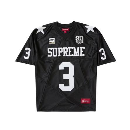 Supreme Star Football Jersey Black - 1