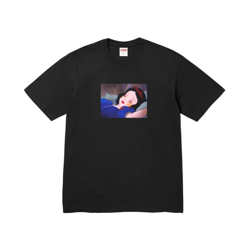 Supreme Snow White T-shirt Black - 1