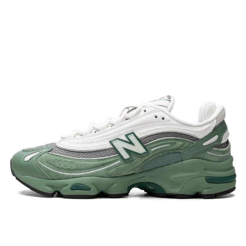 New balance grey green hotsell