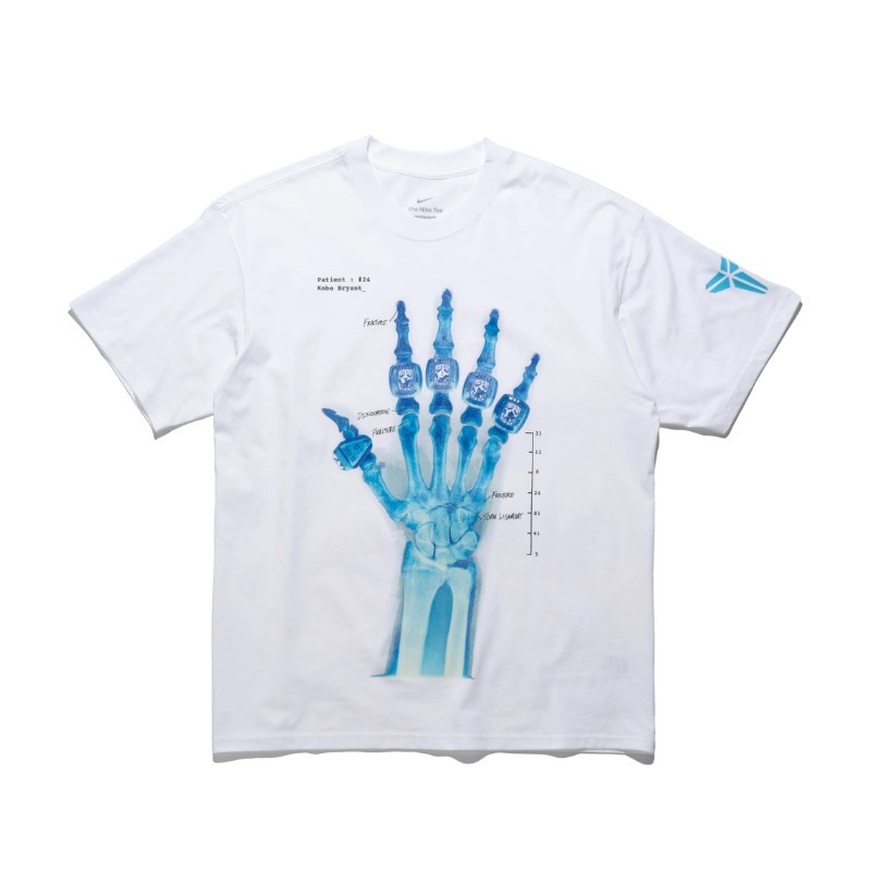 T-shirt Nike Kobe Bryant Broken Not Beaten White - 1