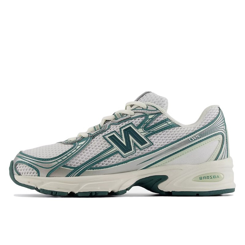 New Balance 740v2 White Marsh Green - 1