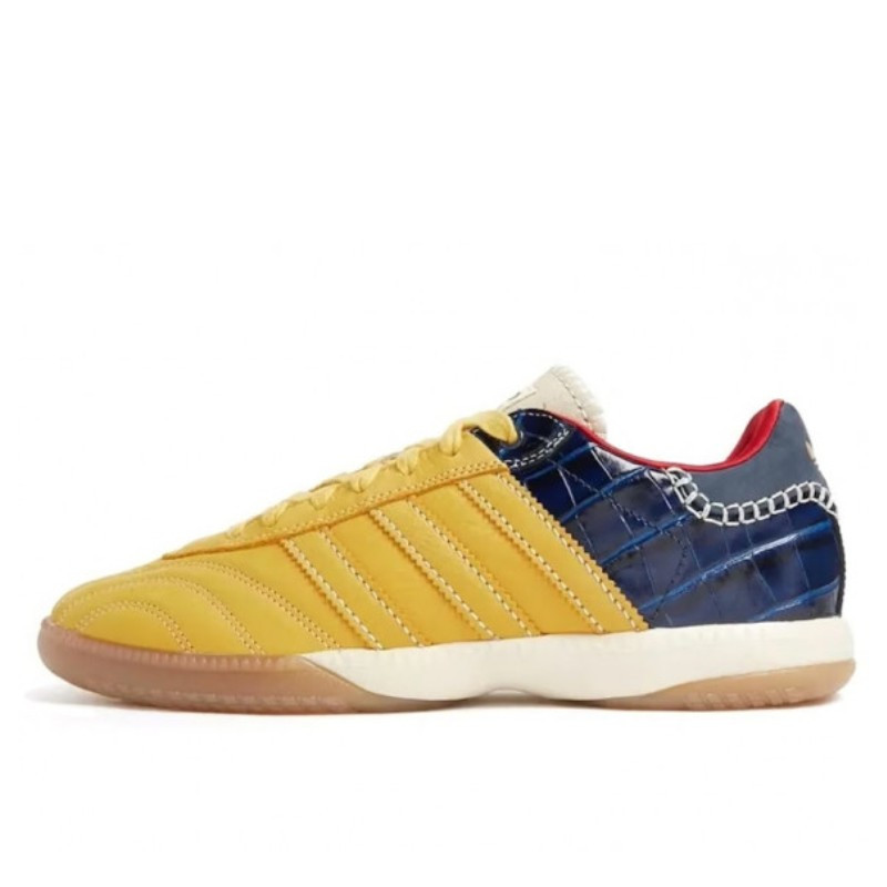 Adidas Samba Millennium Wales Bonner Fade Gold Navy Croc - 1