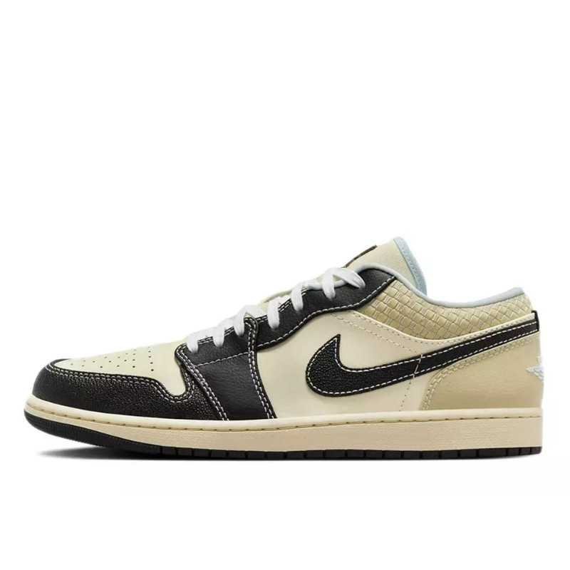 Air Jordan 1 Low SE Coconut Milk Black Muslin