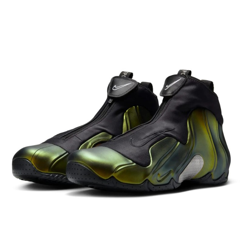 Nike Air Flightposite Metallic Metallic Gold/Black/Metallic Silver/White/Black
