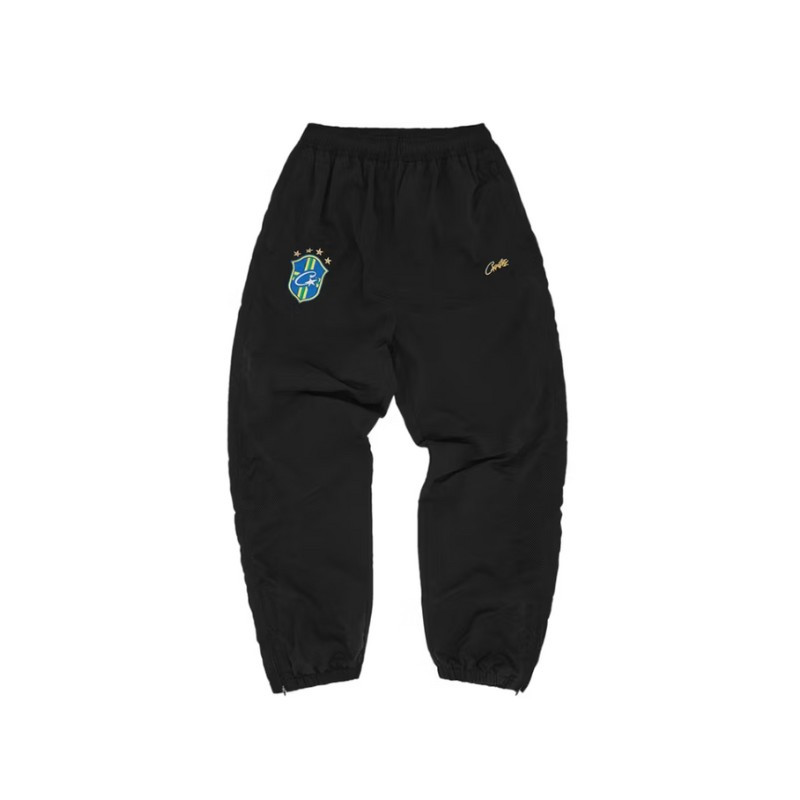 Corteiz Brasil Olympic Shuku Pant Black/Black - 2