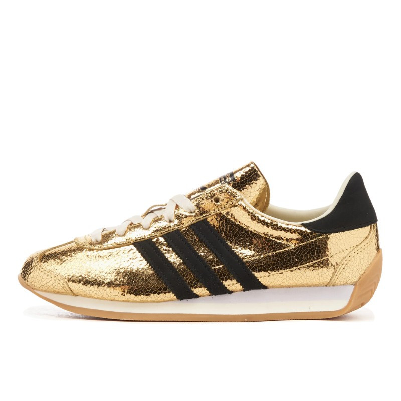 Adidas Country OG Gold Metallic Black - 1