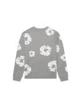 Denim Tears Long Sleeve Cotton Wreath T-shirt Grey - 2