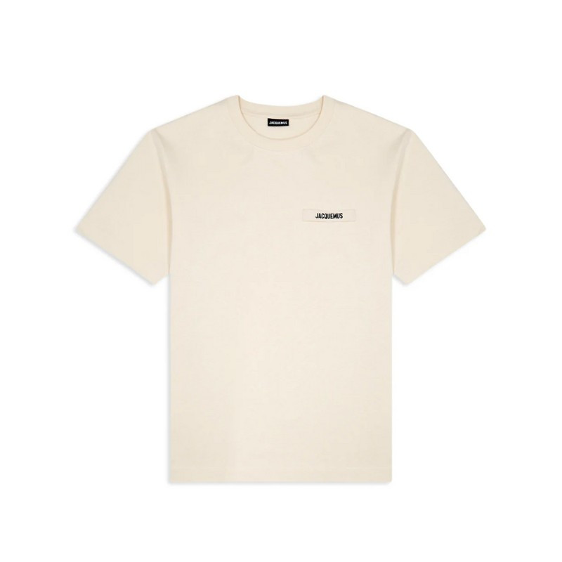 T-shirt Jacquemus Gros Grain Beige - 1