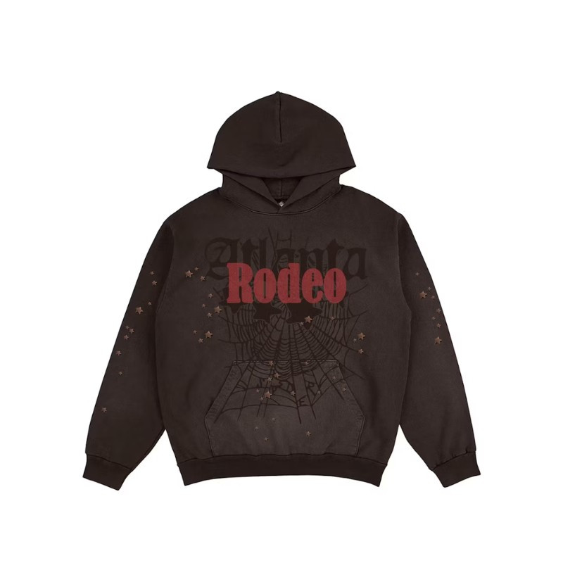 Hoodie Travis Scott Cactus Jack x Sp5der Days Before Rodeo Black - 1