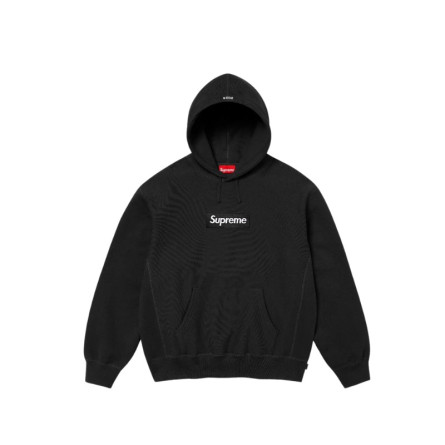 Hoodie Supreme Box Logo FW24 Black - 1