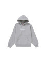 Hoodie Supreme Box Logo FW24 Ash Grey - 1