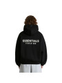Hoodie Fear of God Essentials Fleece FW24 Black - 4