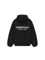 Hoodie Fear of God Essentials Fleece FW24 Black - 2