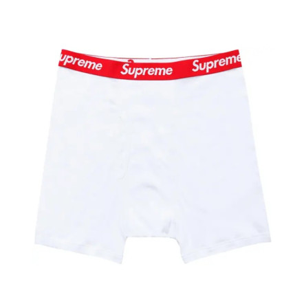 Supreme x Hanes witte boxershort - 1