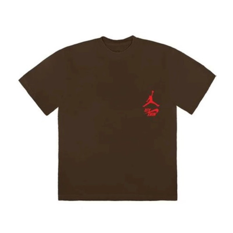 T-shirt Travis Scott Jordan Cactus Jack Highest Brown - 1