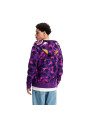 Hoodie Bape Camo Shark Full Zip Purple - 2