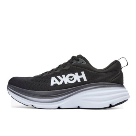 Hoka One One Bondi 8 Black White - 1