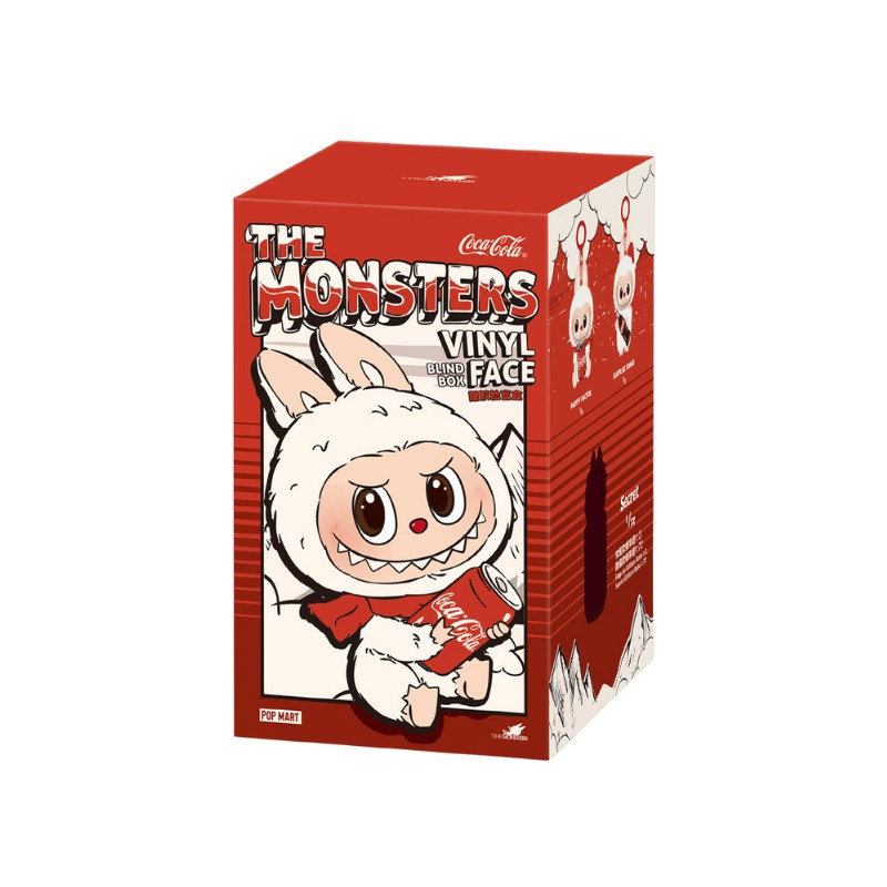 Pop Mart Labubu The Monsters Coca-Cola Vinyl Face Caixa Surpresa - 1