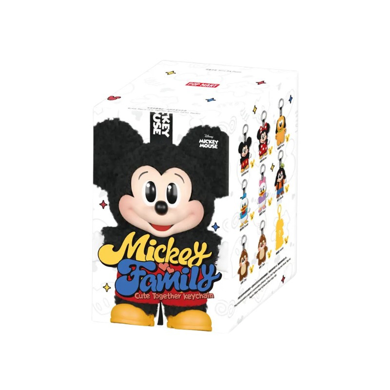 Pop Mart Mickey Family Cute Together Keychain Series Figures - 2
