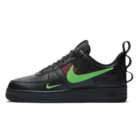 Air Force 1 LV8 Utility Black UL Hyper Pink Scream Green--0000000380-Limited Resell 