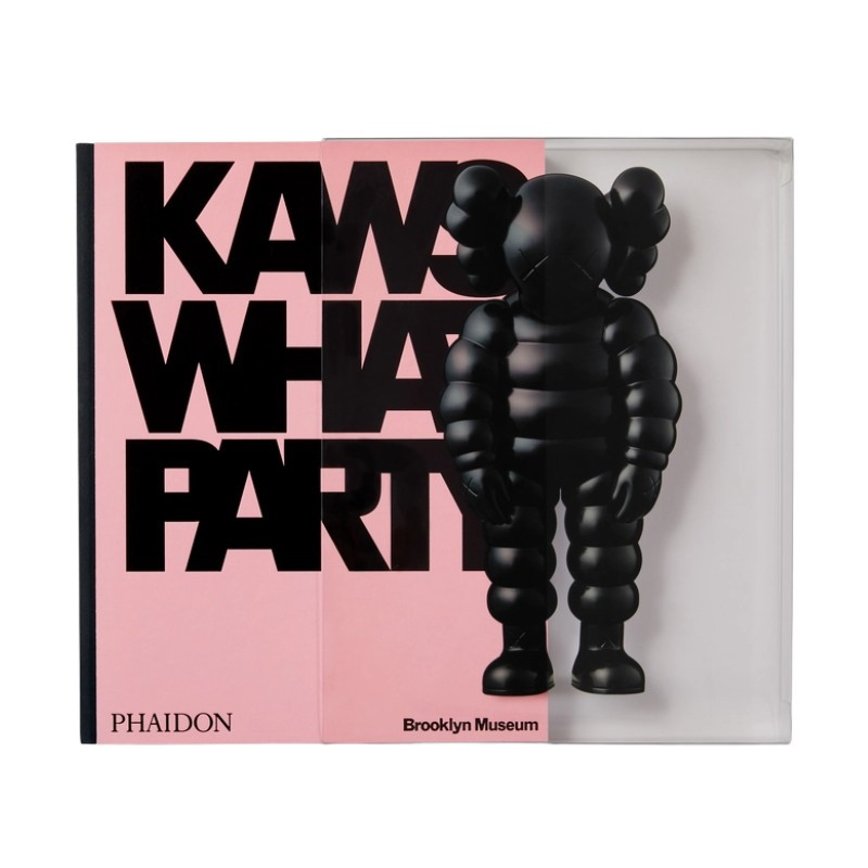 Book KAWS: WHAT PARTY (Black on Pink Edition) - 1