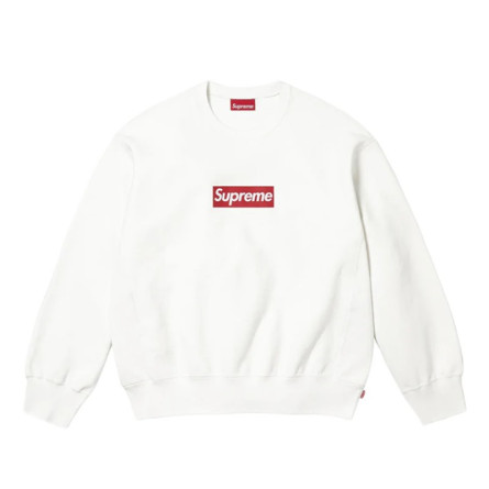 Sweat Supreme Washed Box Logo White - 1