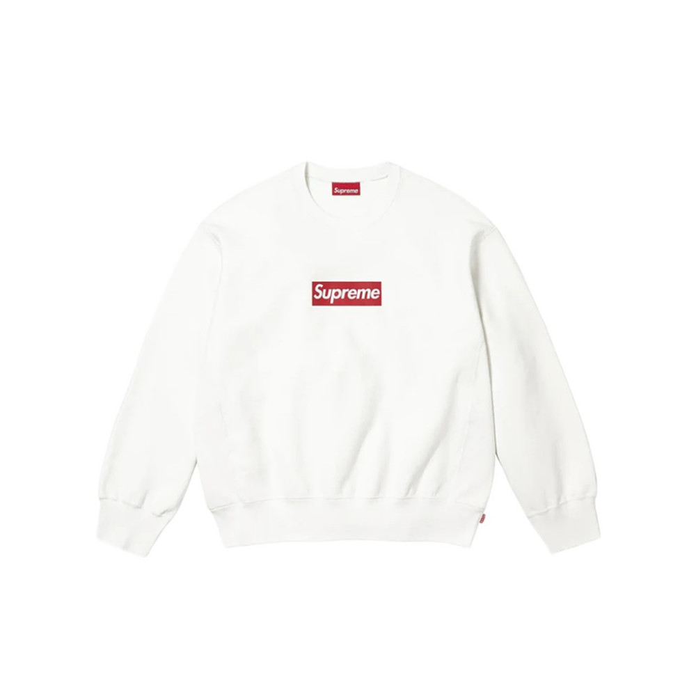 Sweat Supreme Washed Box Logo White | Limited Resell PT