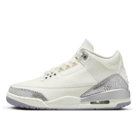 Air Jordan 3 Retro Sail Cement Grey - 1