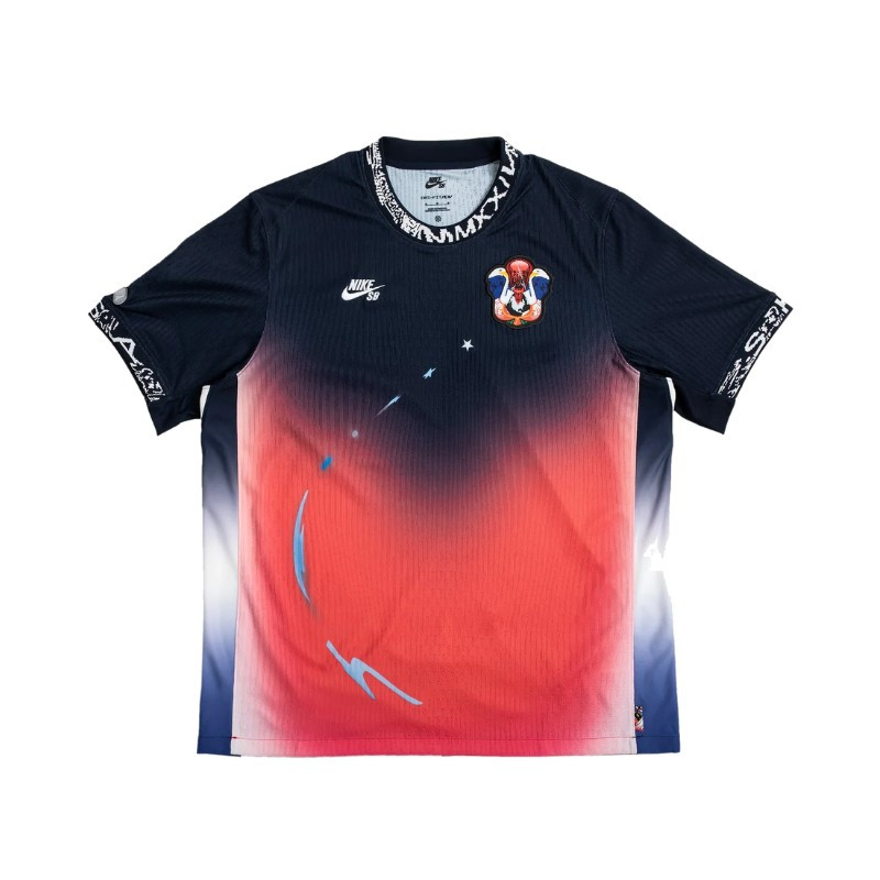Jersey Nike SB Olympics 2024 S/S Obsidian Bright Crimson - 1