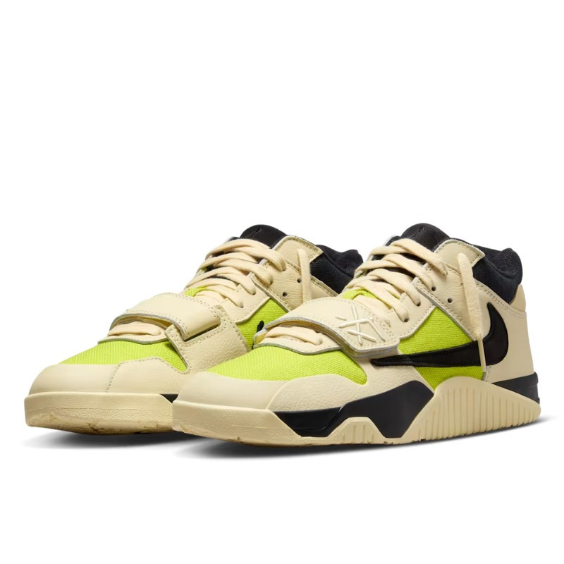 Jordan Air Jordan Muslin/Black/Bright Cactus
