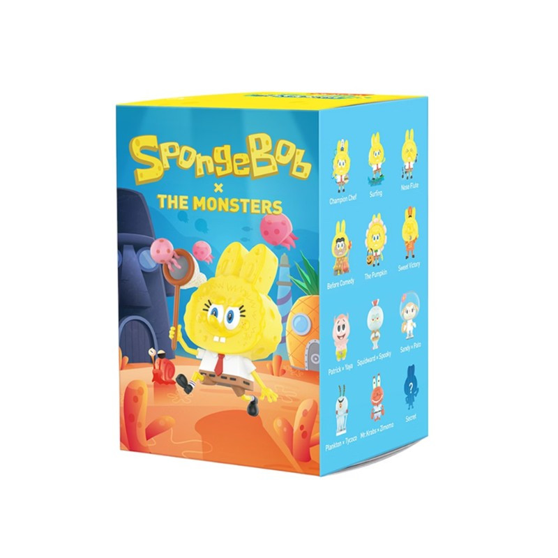 Pop Mart Labubu The Monsters Spongebob Series Figure Single Blind Box - 2