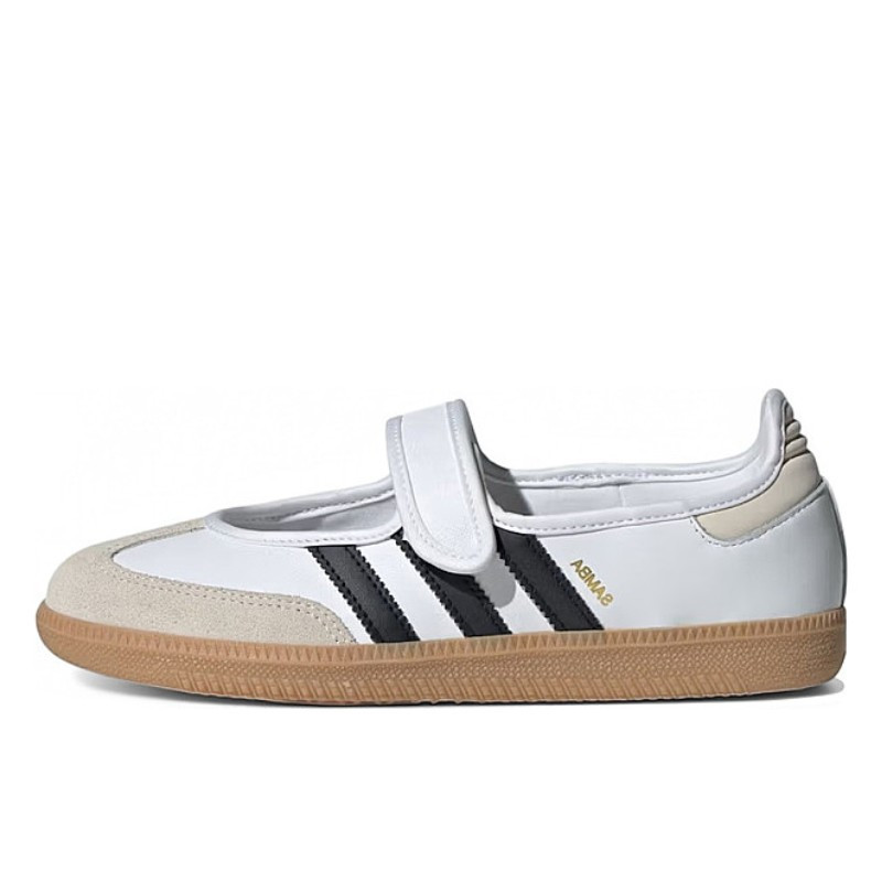 Adidas Samba Jane White Black Gum - 1