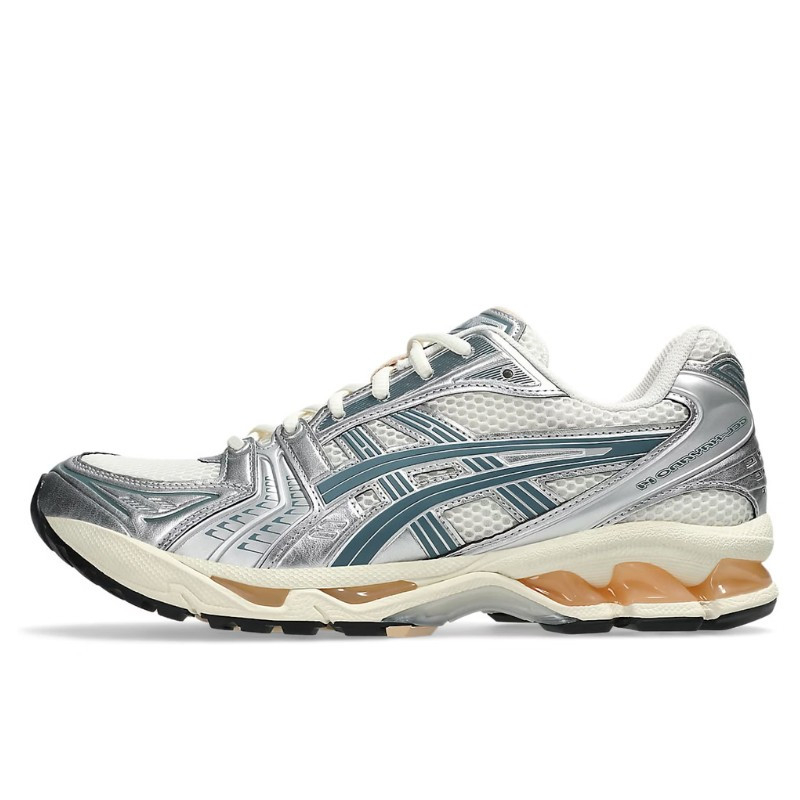 ASICS Gel-Kayano 14 Birch Pure Silver Teal Gold - 1