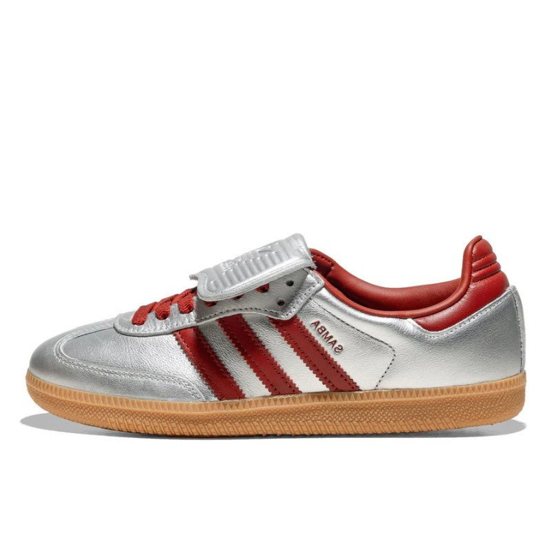 Adidas Samba LT Silver Metallic Ruby Gum - 1