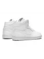 Air Jordan 1 Mid Triple White--554724-129-Limited Resell 