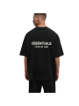 T-Shirt Fear of God Essentials Jersey Crewneck  Black - 3