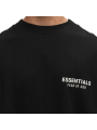 T-Shirt Fear of God Essentials Jersey Crewneck  Black - 5