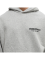 Hoodie Fear of God Essentials Fleece Light Heather Gray - 4