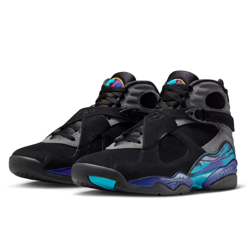 Jordan Air Jordan Black/True Red-Iron Grey-Bright Concord-Aquatone